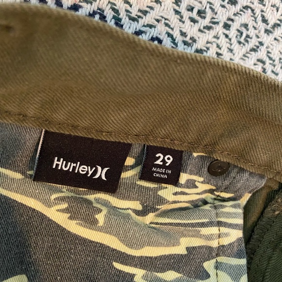 HURLEY 84 Slim Jeans - Army Green Color. Classic 5-pocket Jean.🍃 - Picture 9 of 11